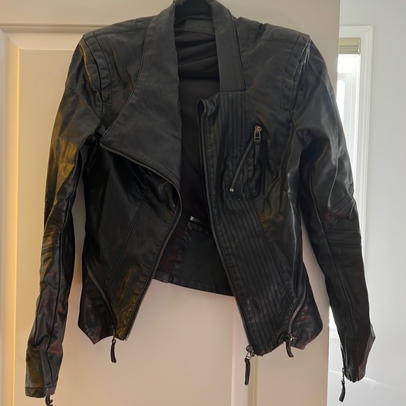 Blank NYC black faux leather jacket - Picture 1 of 3